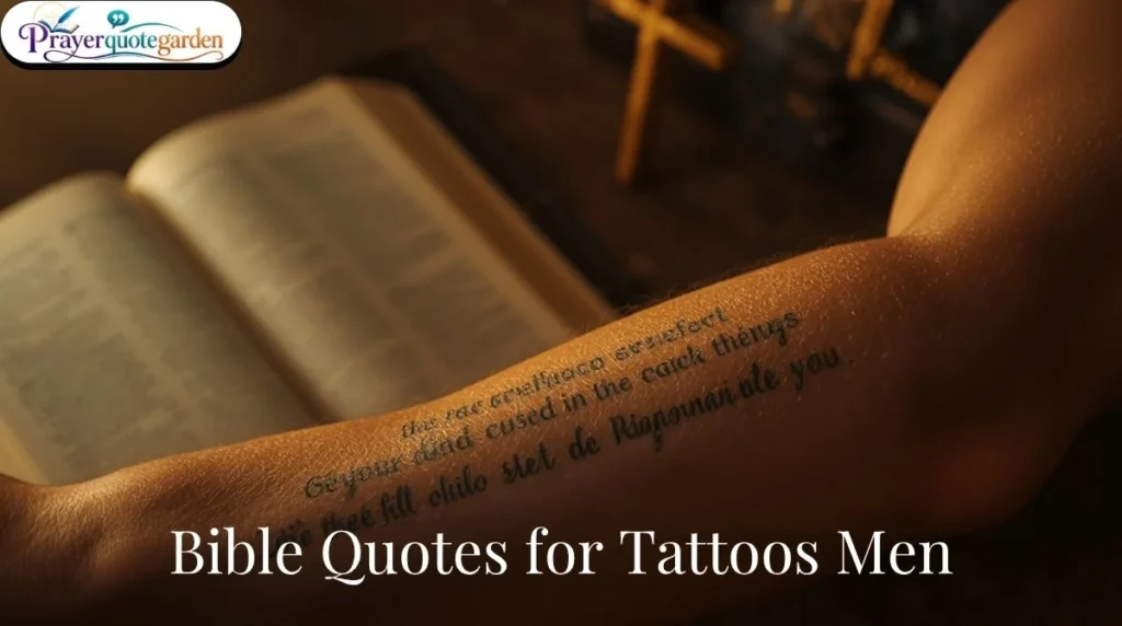 Bible Quotes for Tattoos Men