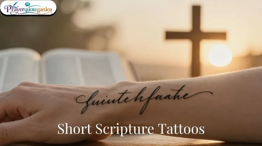 Short Scripture Tattoos