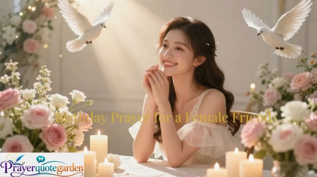 Birthday Prayer for a Female Friend