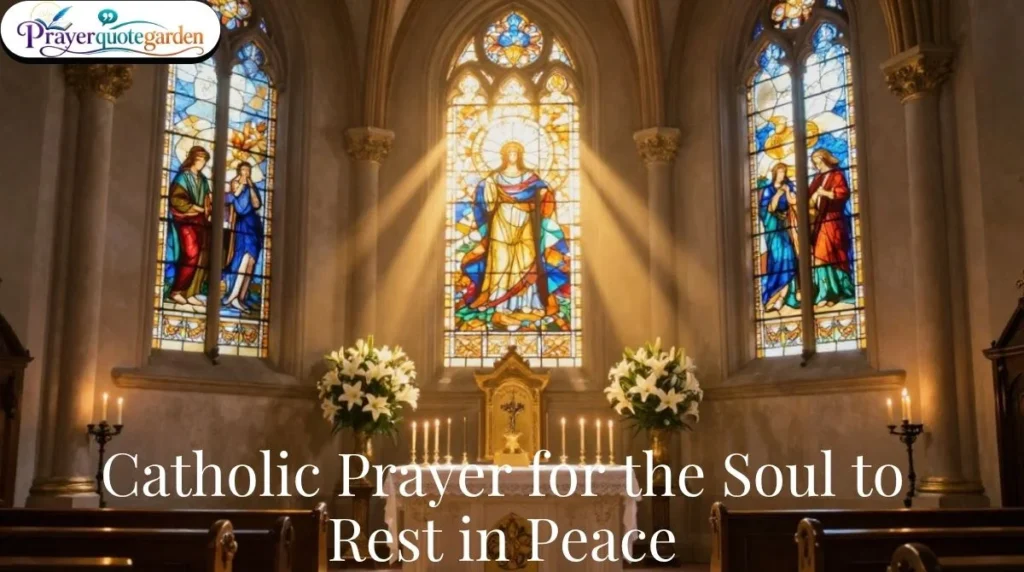Catholic Prayer for the Soul to Rest in Peace