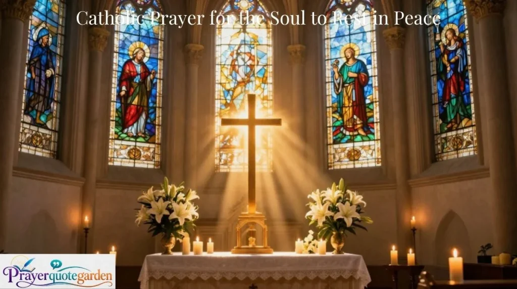 Catholic Prayer for the Soul to Rest in Peace