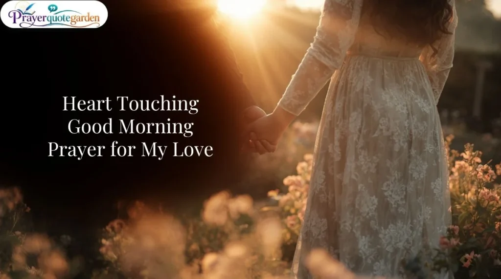 Heart Touching Good Morning Prayer for My Love