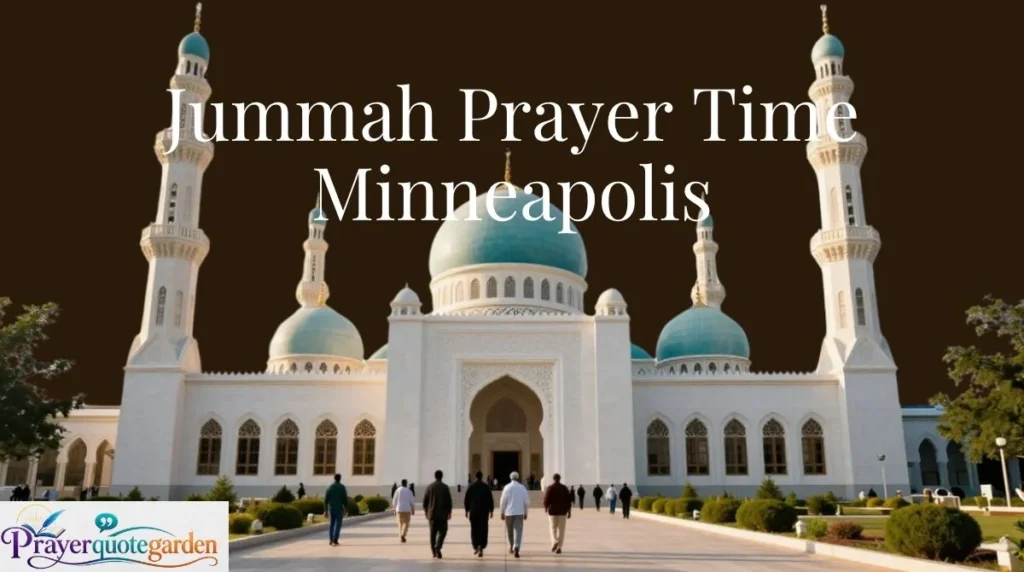 Jummah Prayer Time Minneapolis