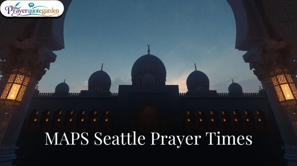 MAPS Seattle Prayer Times