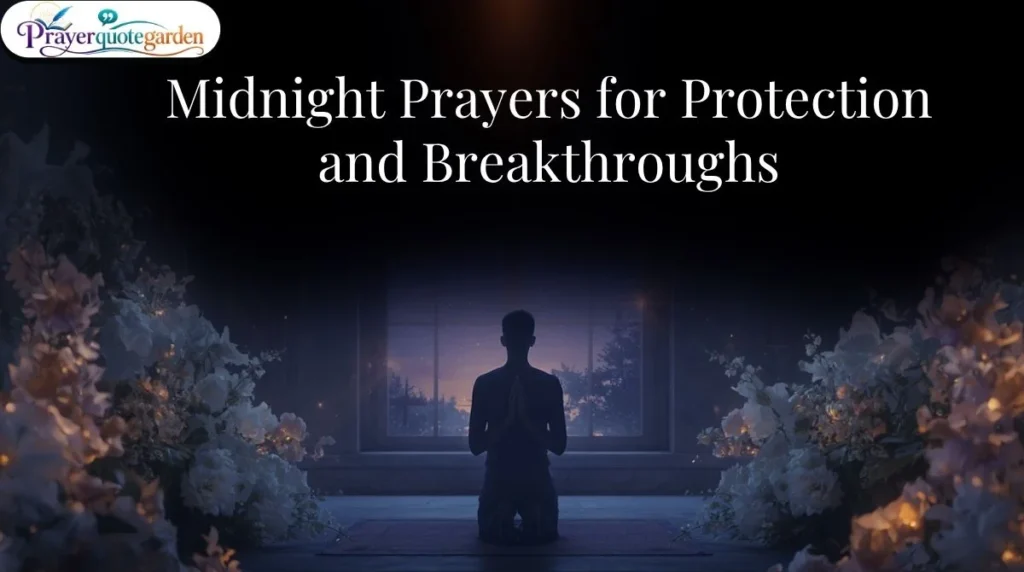 Midnight Prayers for Protection and Breakthroughs