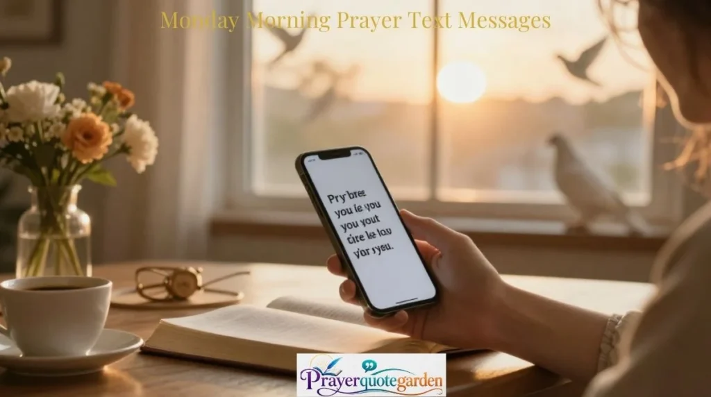 Monday Morning Prayer Text Messages