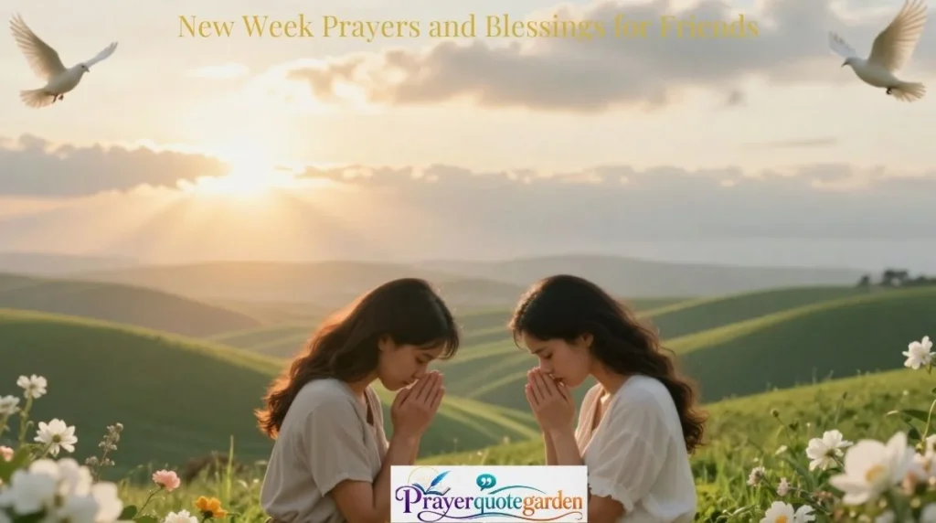 New Week Prayers and Blessings for Friends