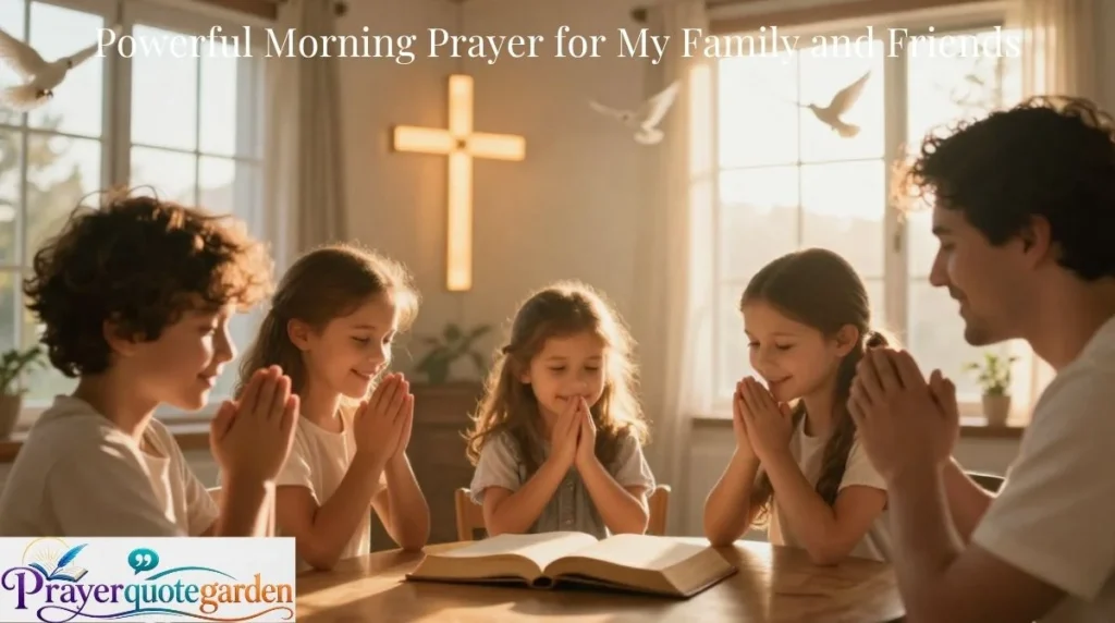 Powerful Morning Prayer for My Family and Friends