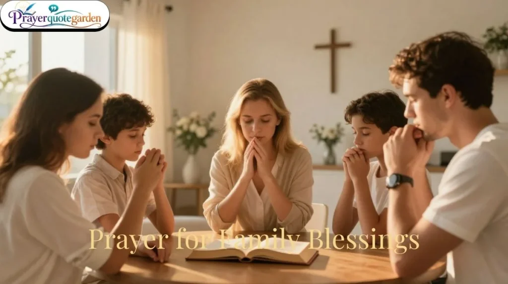 Prayer for Family Blessings