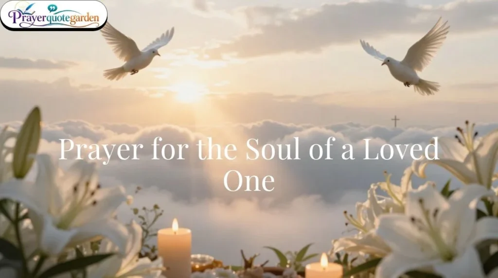 Prayer for the Soul of a Loved One