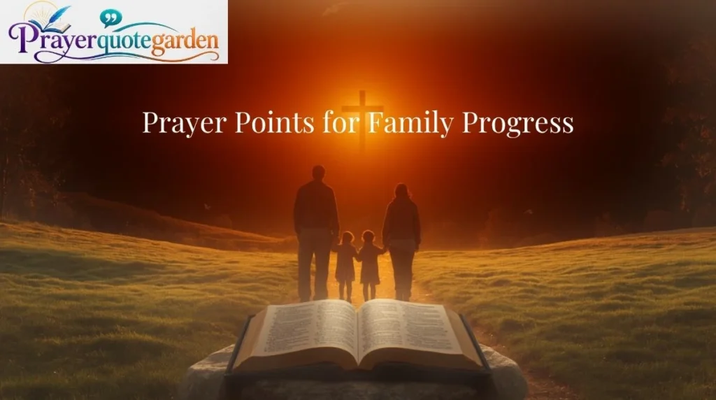 Prayer Points for Family Progress