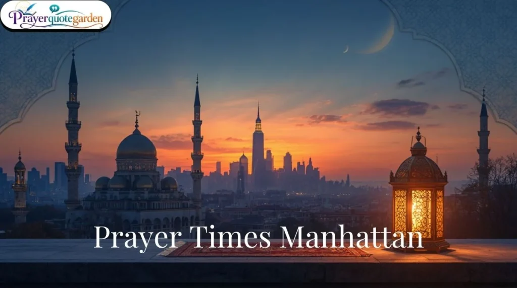 Prayer Times Manhattan