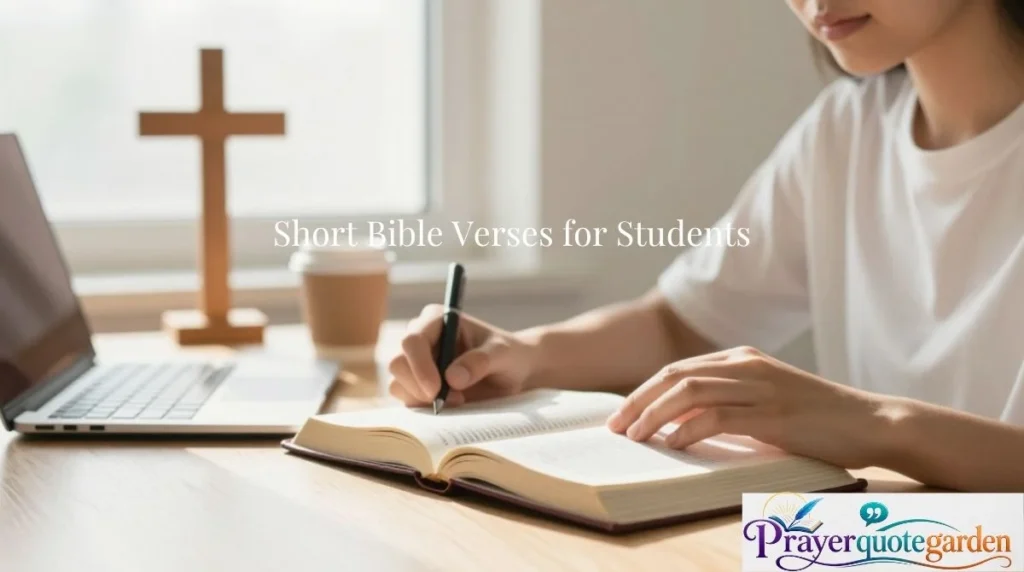 Short Bible Verses for Students