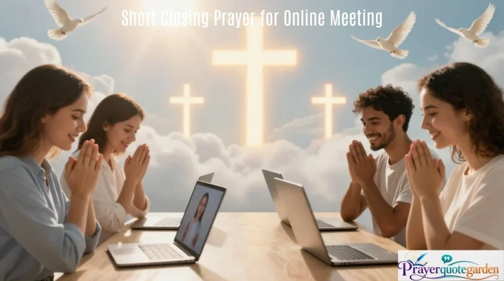 Short Closing Prayer for Online Meeting