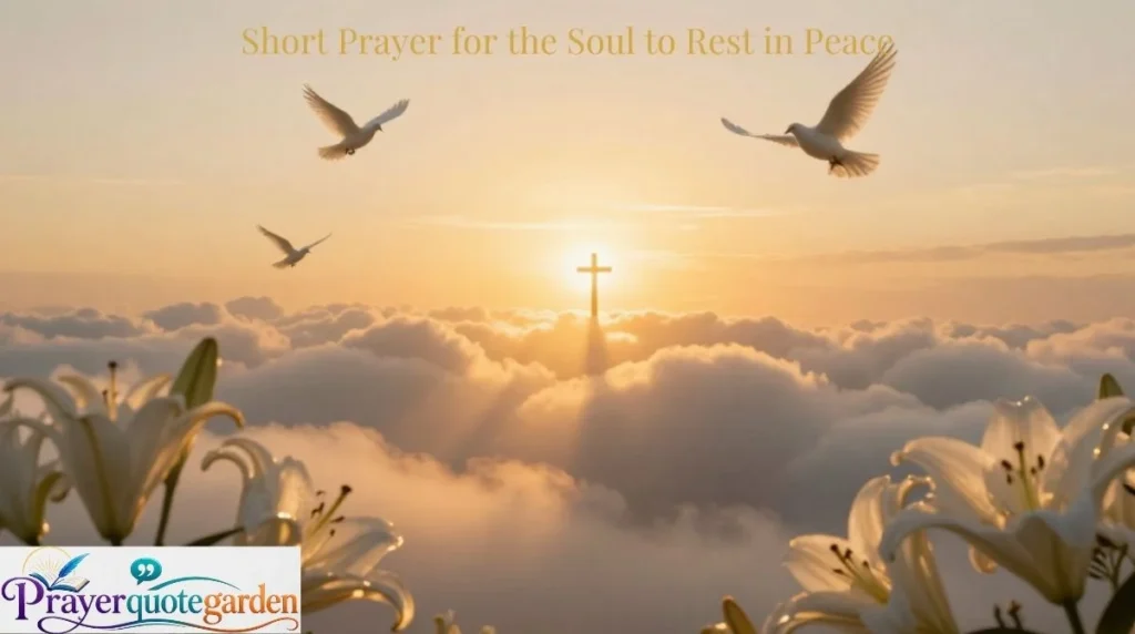 Short Prayer for the Soul to Rest in Peace