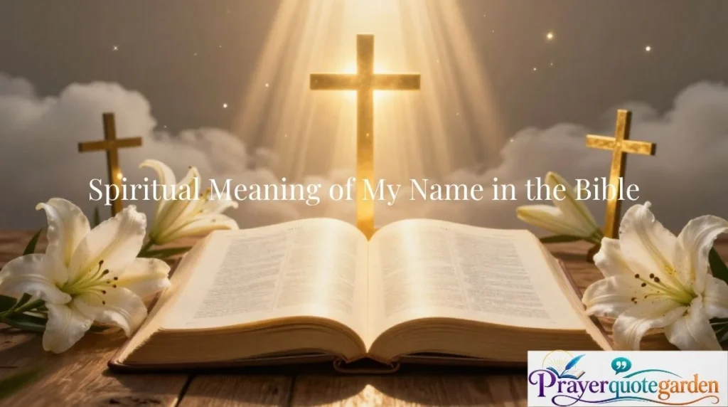 Spiritual Meaning of My Name in the Bible