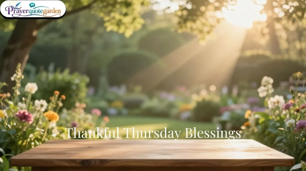 Thankful Thursday Blessings