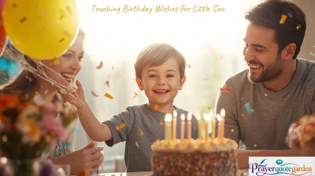 Touching Birthday Wishes for Little Son