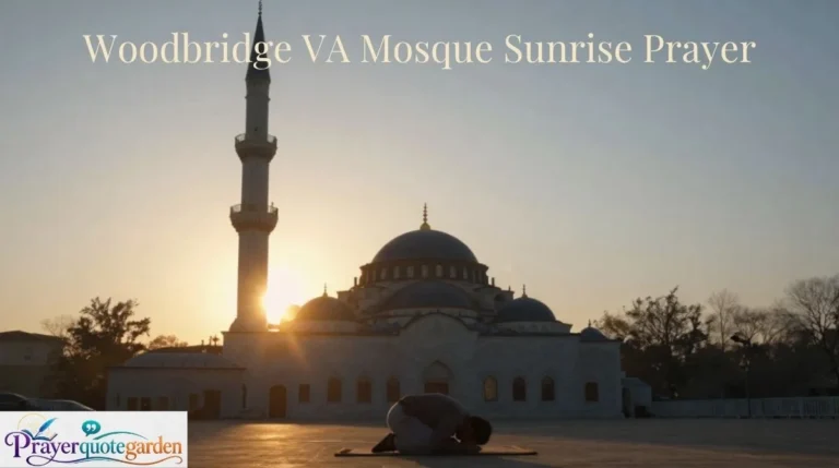 Woodbridge VA Prayer Times