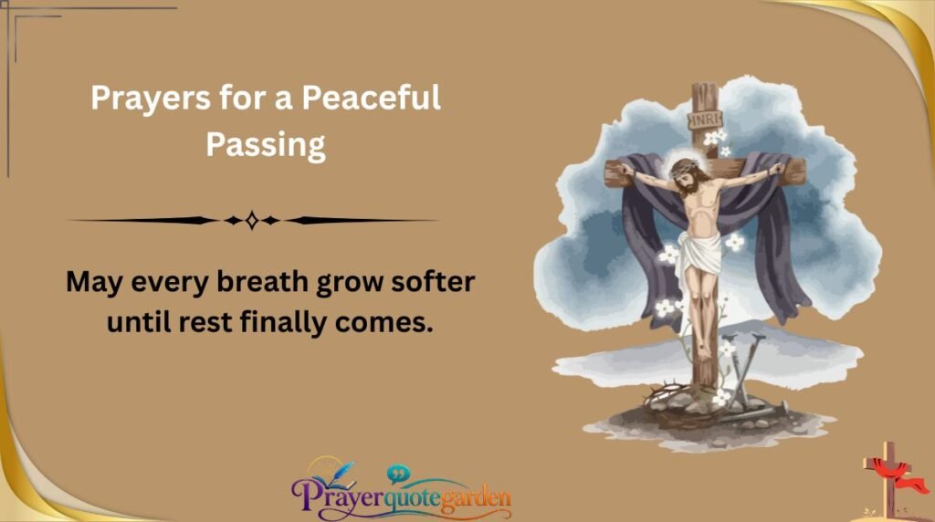 Prayers for a Peaceful Passing