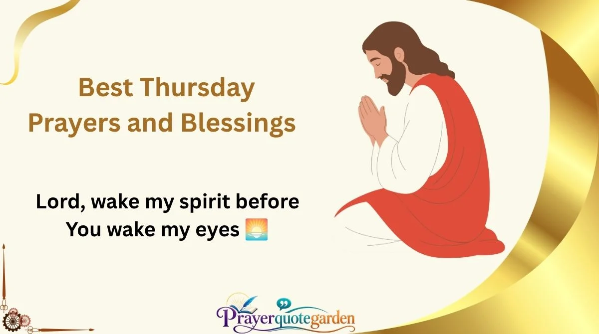 Best Thursday Prayers and Blessings