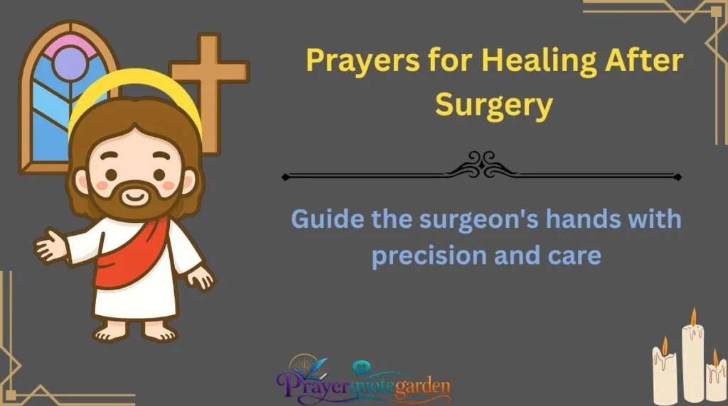 Prayers for Healing After Surgery