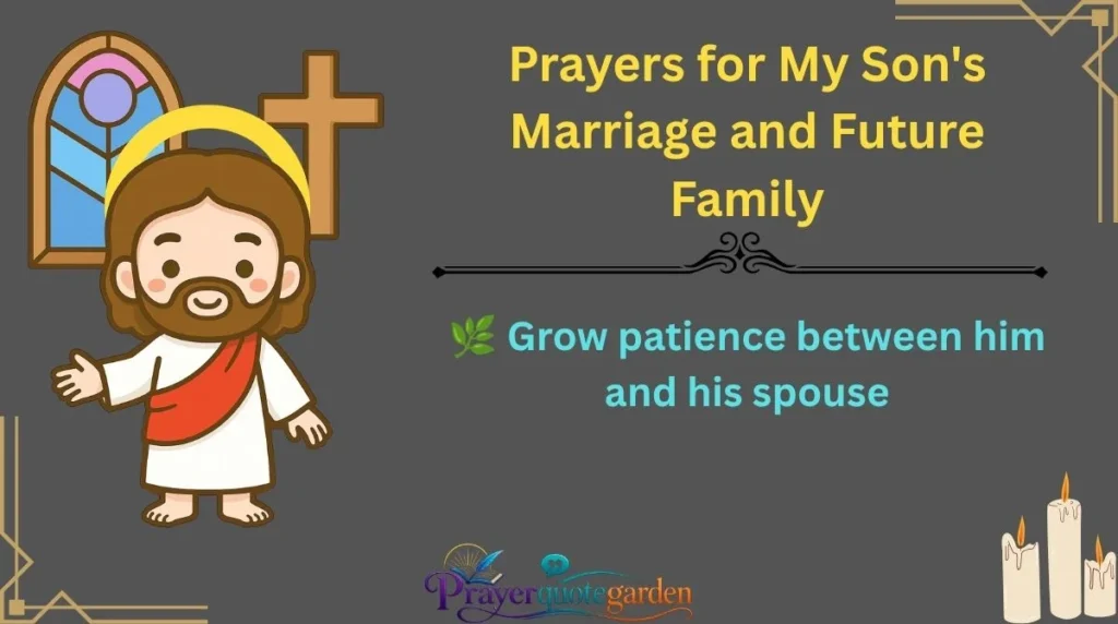 Prayers for My Son's Marriage and Future Family
