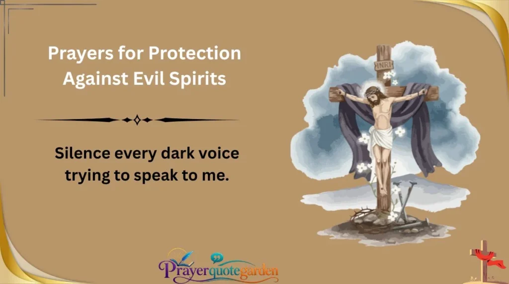 Prayers for Protection Against Evil Spirits