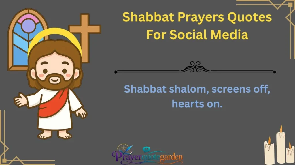 Shabbat Prayers Quotes For Social Media