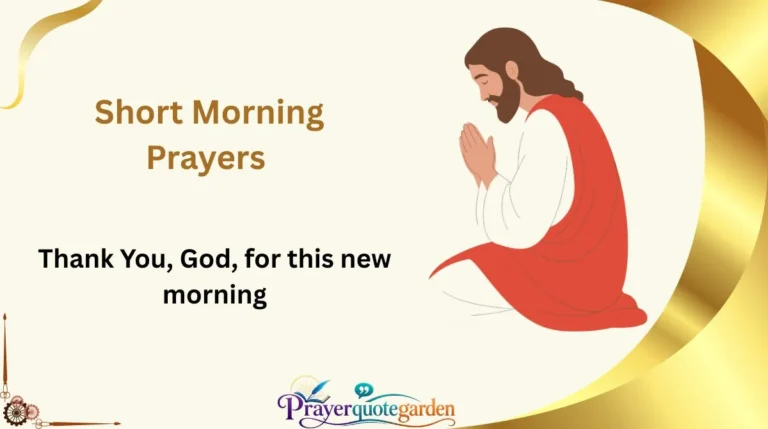 Short Morning Prayers