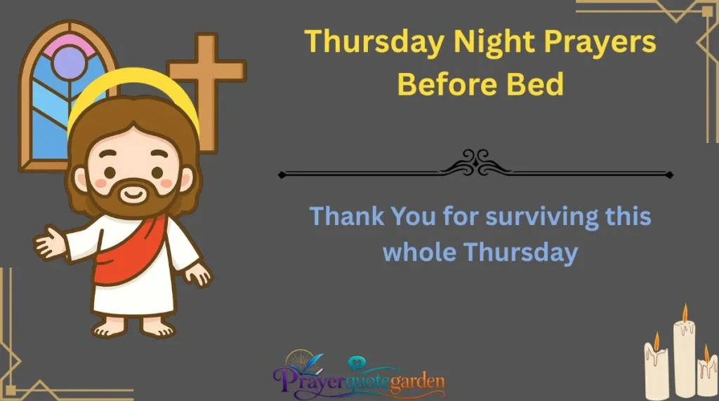 Thursday Night Prayers Before Bed